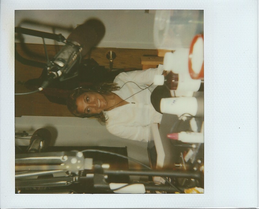 Studio polaroid from The Positive Mind