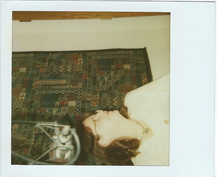 Studio polaroid from The Positive Mind