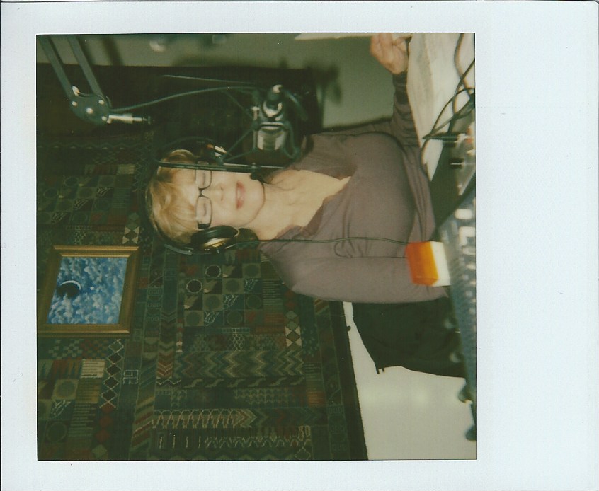 Studio polaroid from The Positive Mind