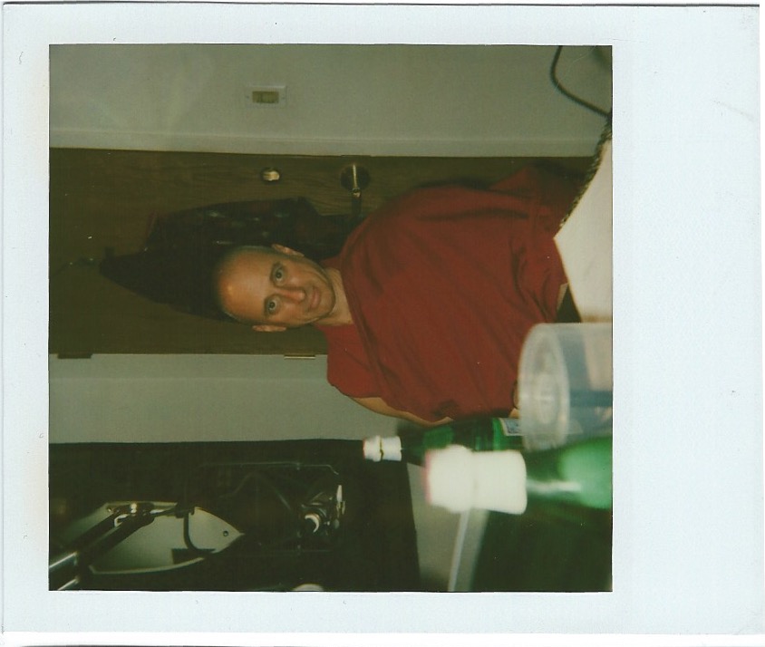 Studio polaroid from The Positive Mind