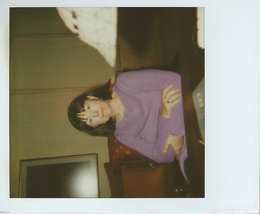 Studio polaroid from The Positive Mind