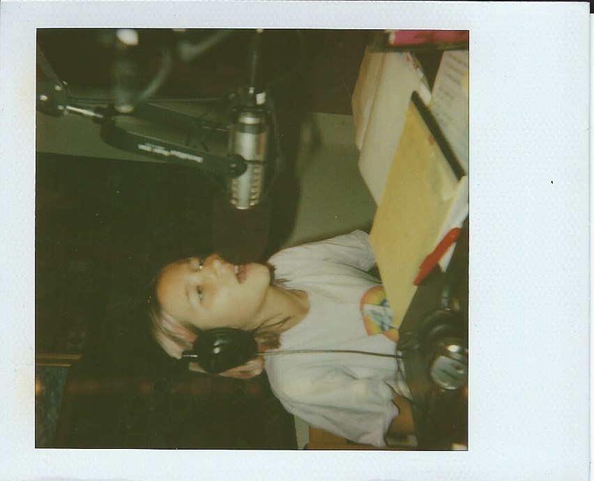 Studio polaroid from The Positive Mind