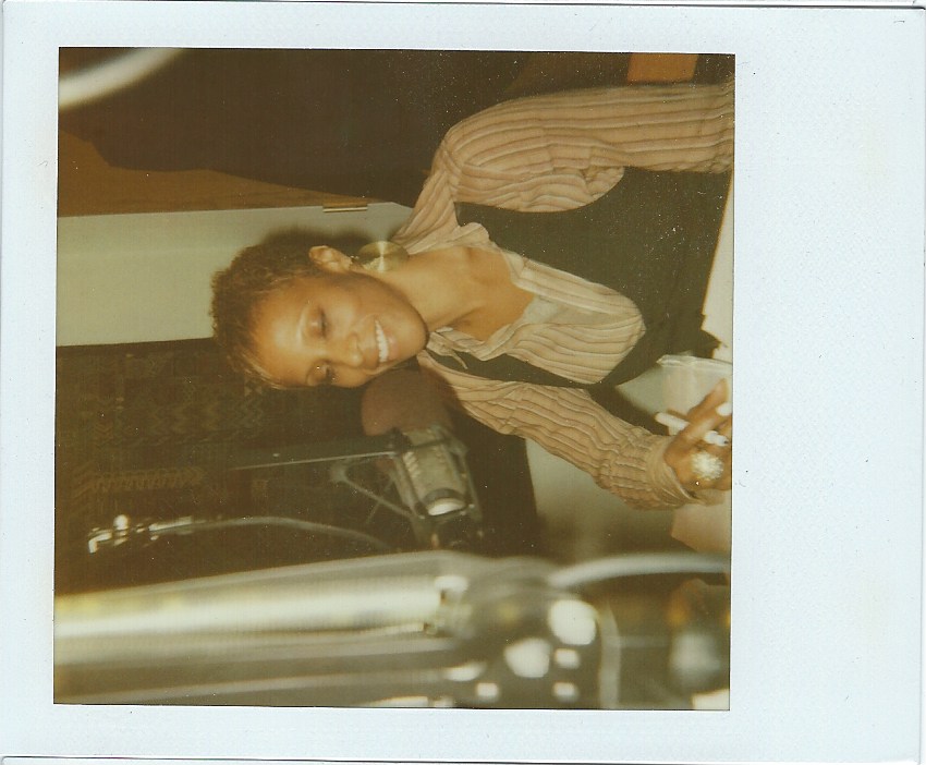 Studio polaroid from The Positive Mind
