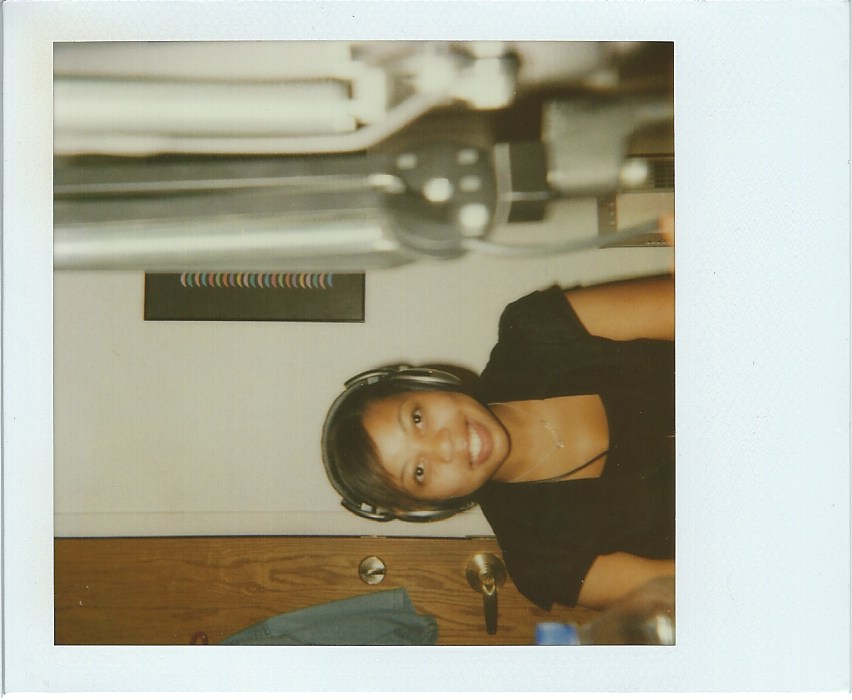 Studio polaroid from The Positive Mind