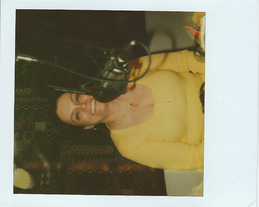 Studio polaroid from The Positive Mind
