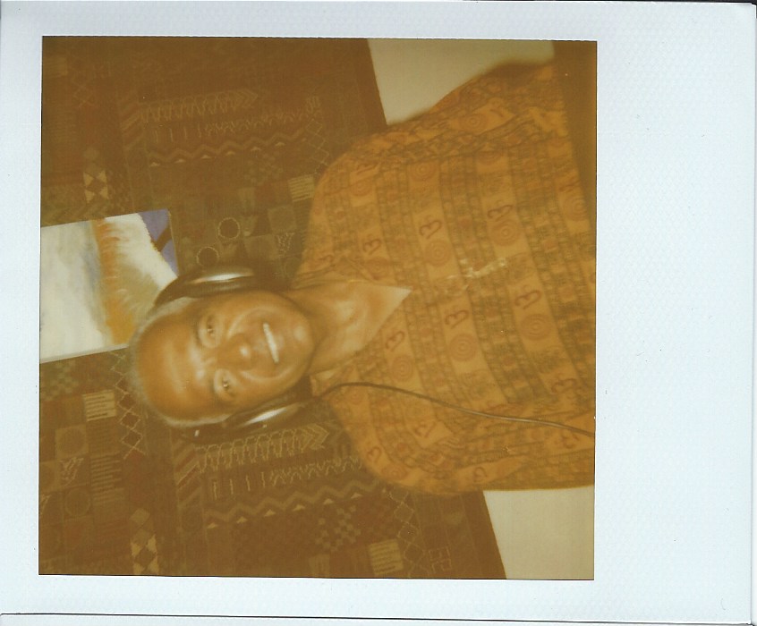 Studio polaroid from The Positive Mind