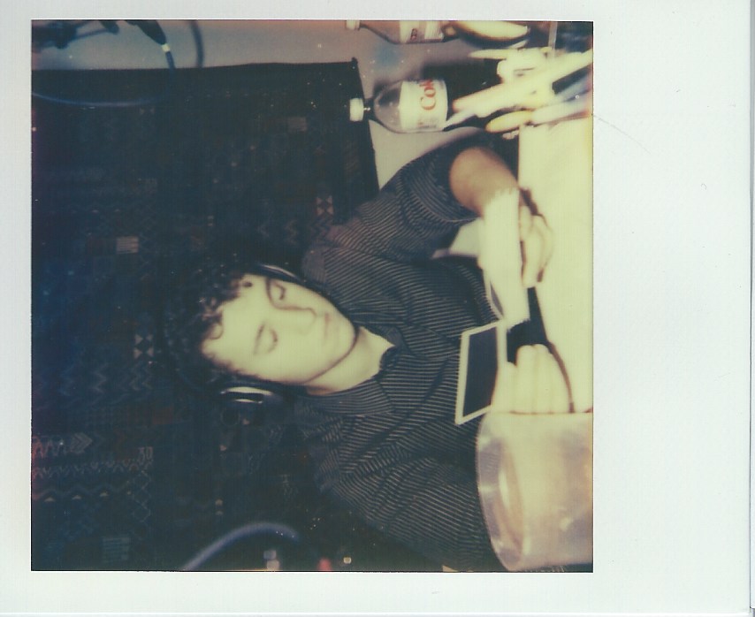Studio polaroid from The Positive Mind