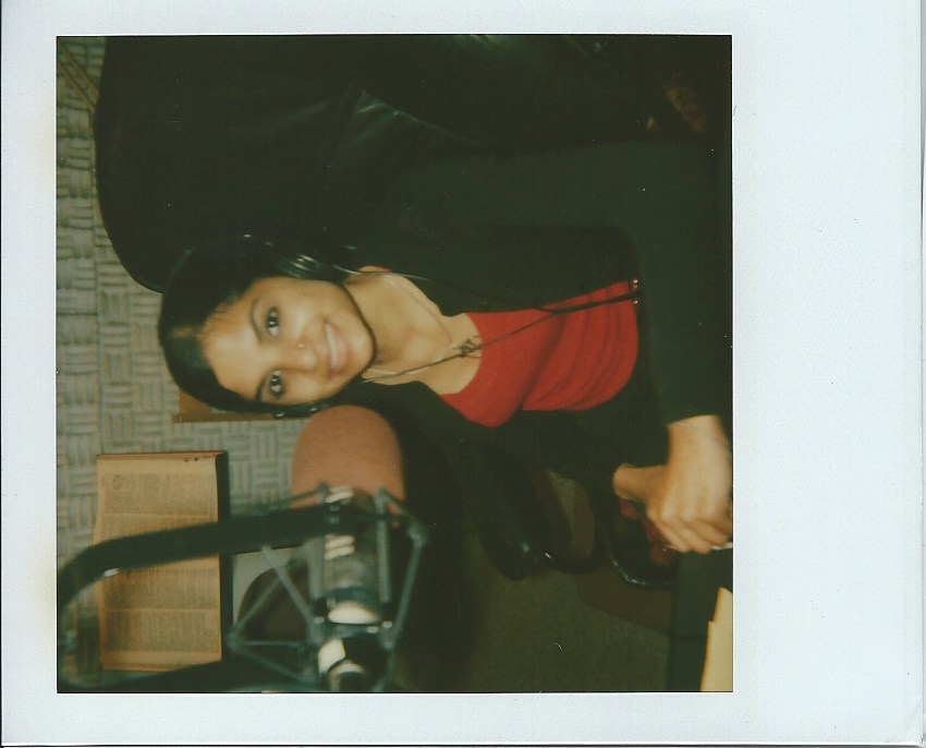 Studio polaroid from The Positive Mind