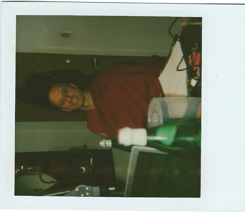 Studio polaroid from The Positive Mind