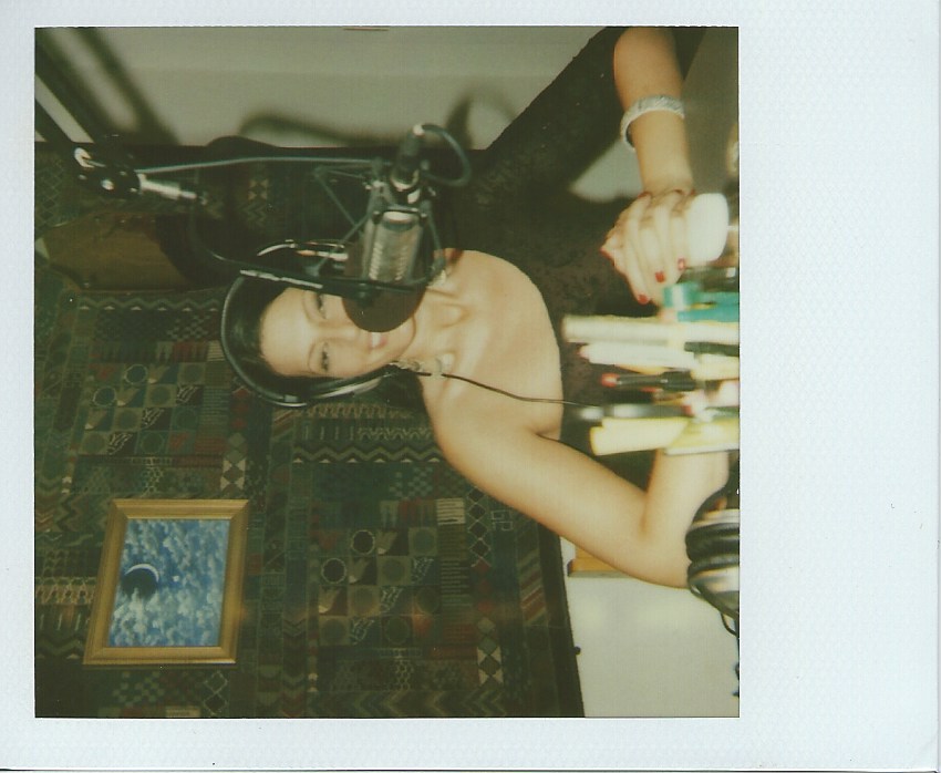 Studio polaroid from The Positive Mind