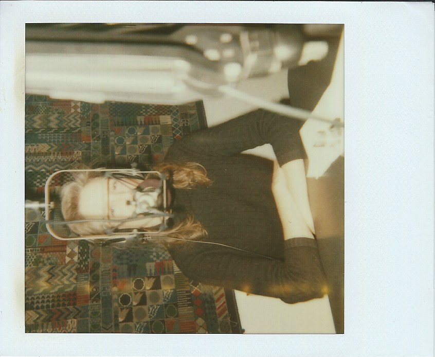 Studio polaroid from The Positive Mind