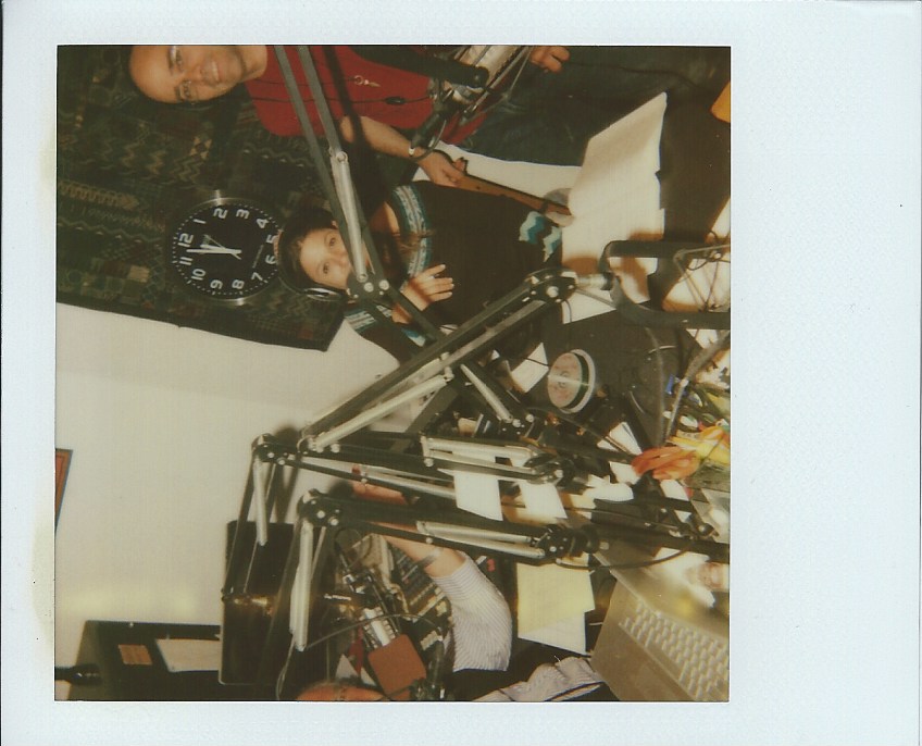 Studio polaroid from The Positive Mind