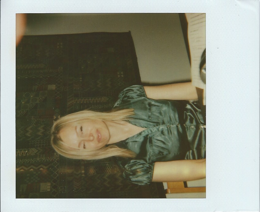 Studio polaroid from The Positive Mind