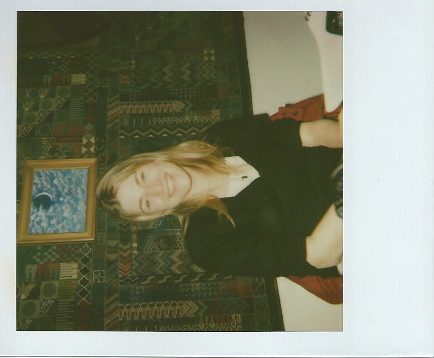 Studio polaroid from The Positive Mind