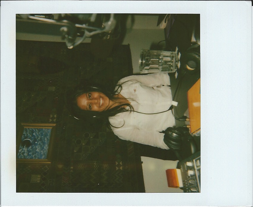 Studio polaroid from The Positive Mind
