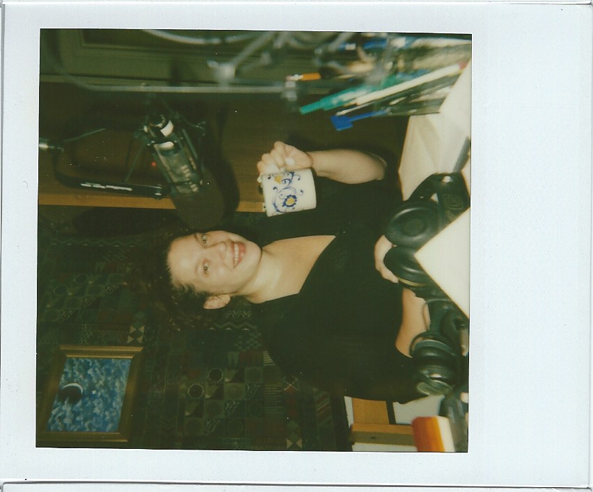 Studio polaroid from The Positive Mind