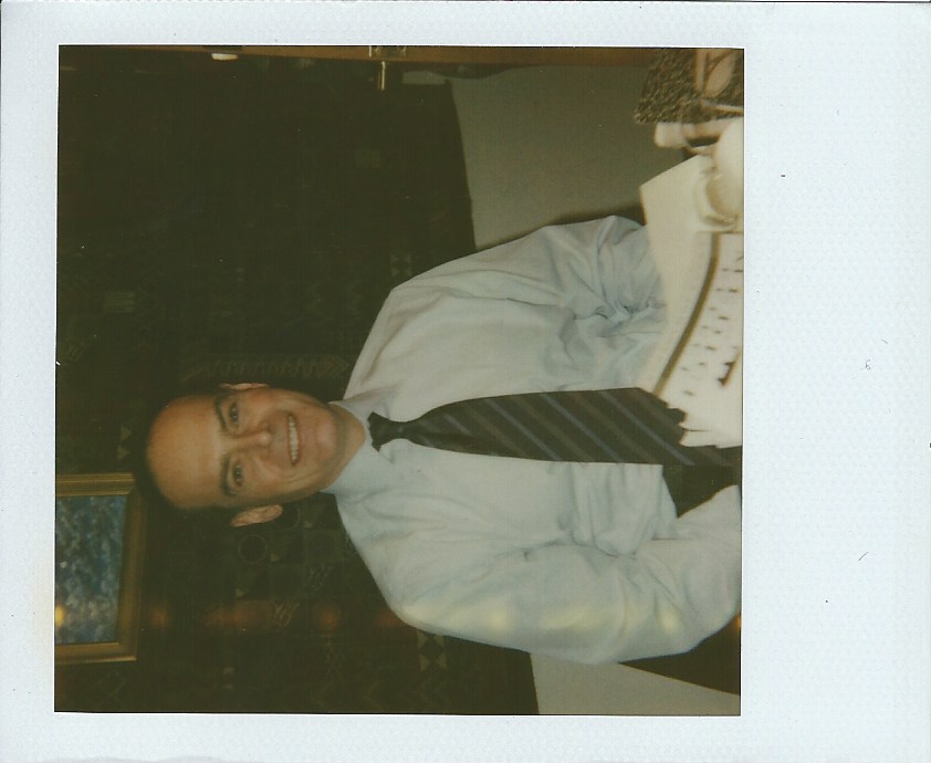 Studio polaroid from The Positive Mind