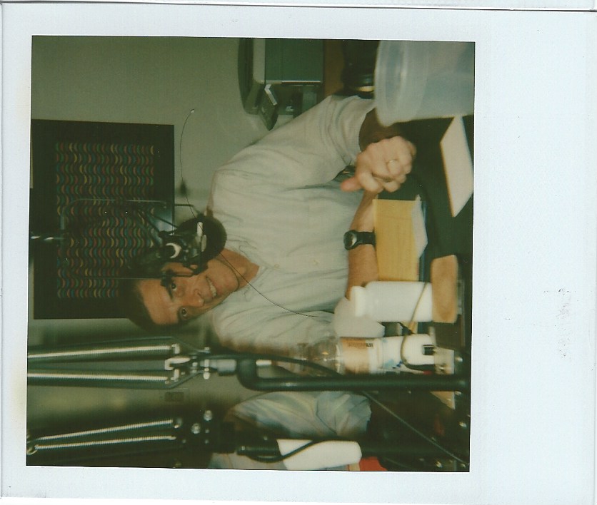 Studio polaroid from The Positive Mind