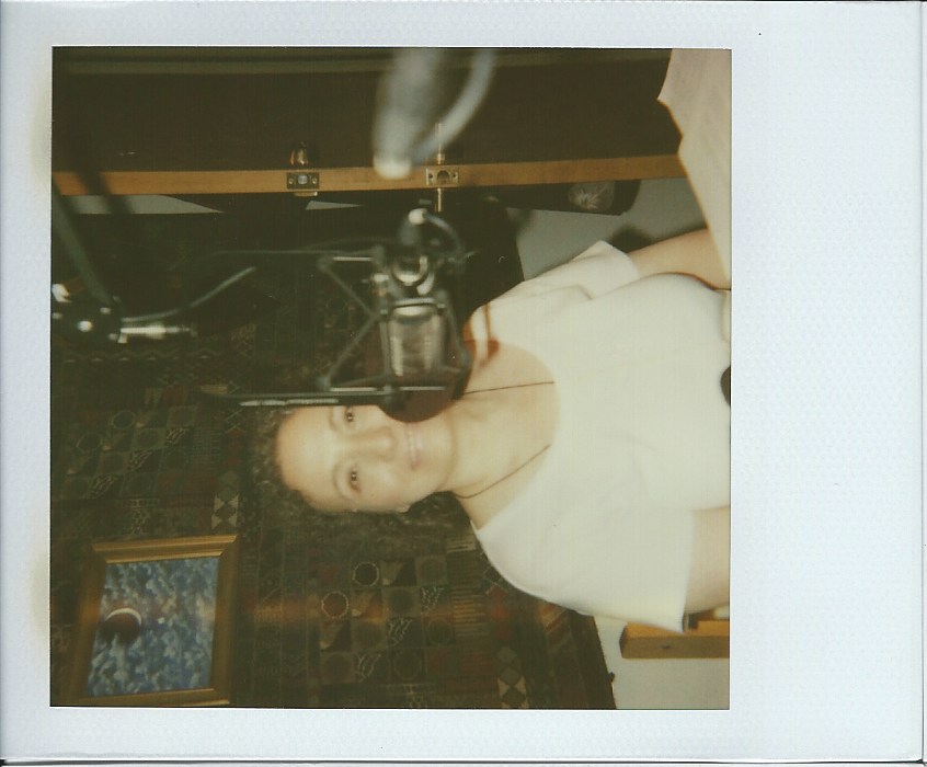 Studio polaroid from The Positive Mind