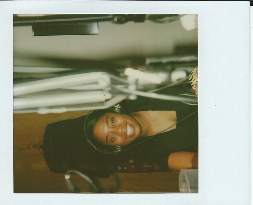 Studio polaroid from The Positive Mind