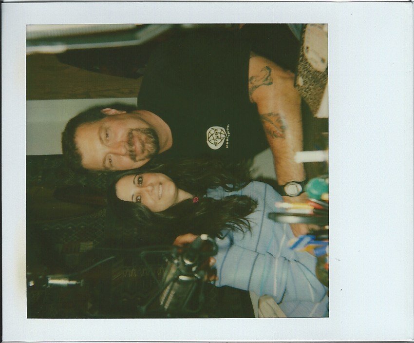 Studio polaroid from The Positive Mind