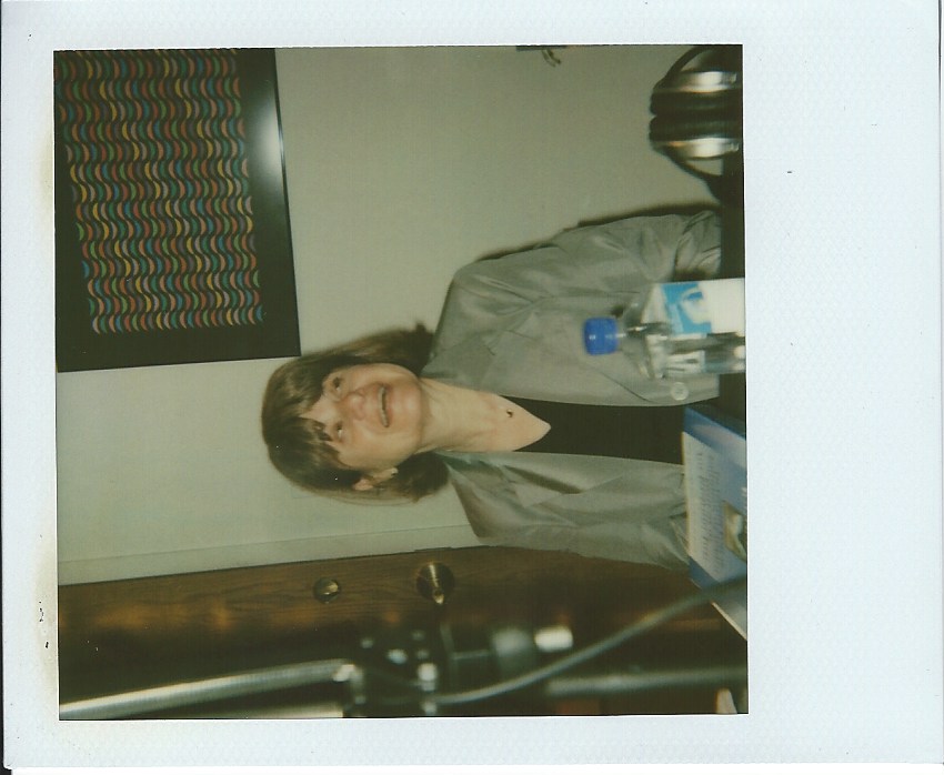 Studio polaroid from The Positive Mind