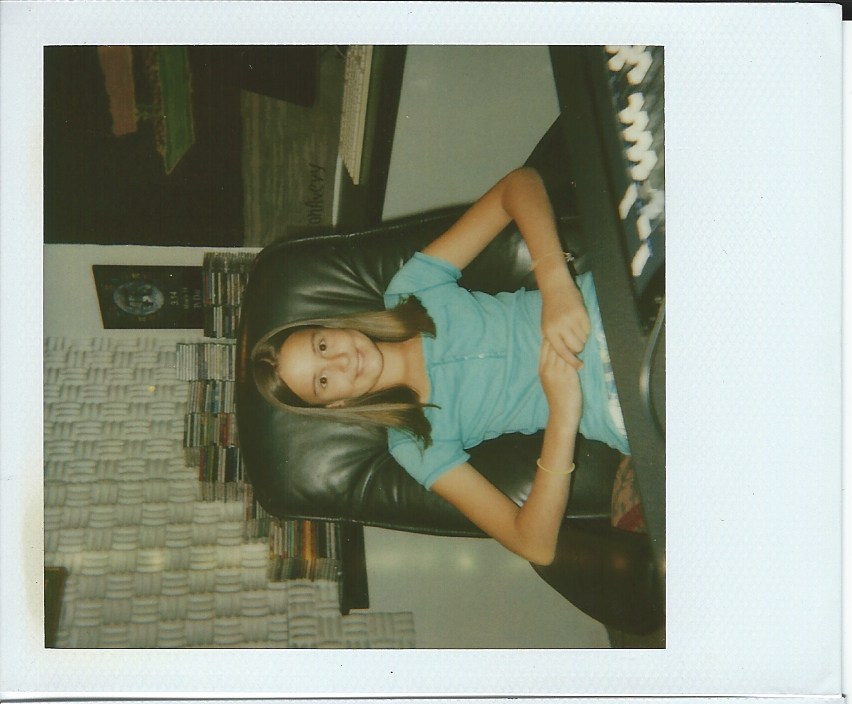 Studio polaroid from The Positive Mind