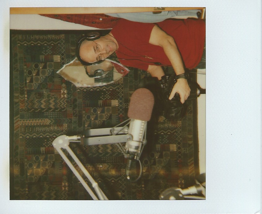 Studio polaroid from The Positive Mind