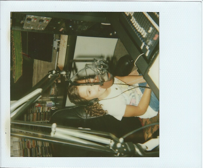Studio polaroid from The Positive Mind