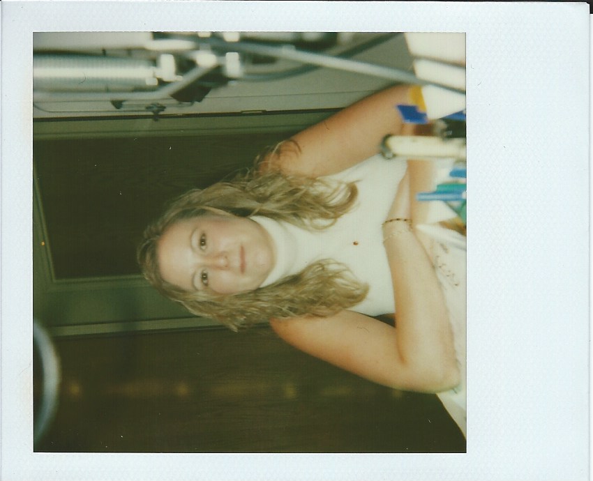 Studio polaroid from The Positive Mind