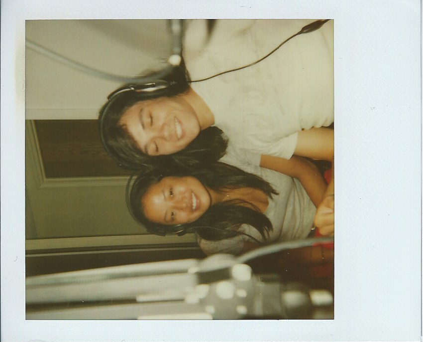 Studio polaroid from The Positive Mind