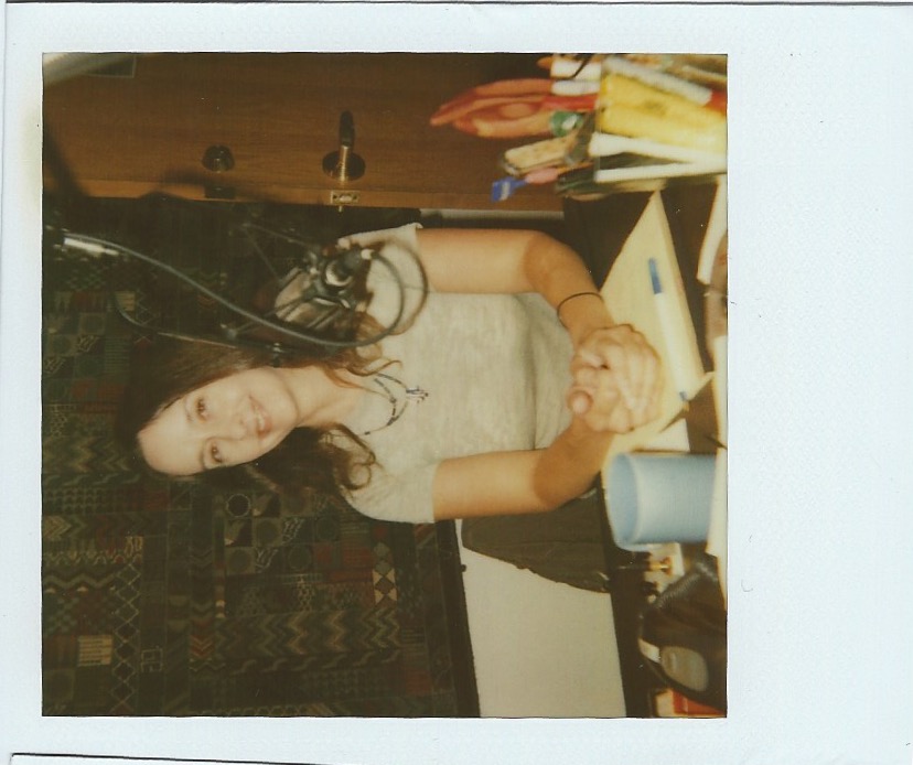 Studio polaroid from The Positive Mind