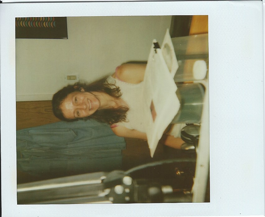 Studio polaroid from The Positive Mind