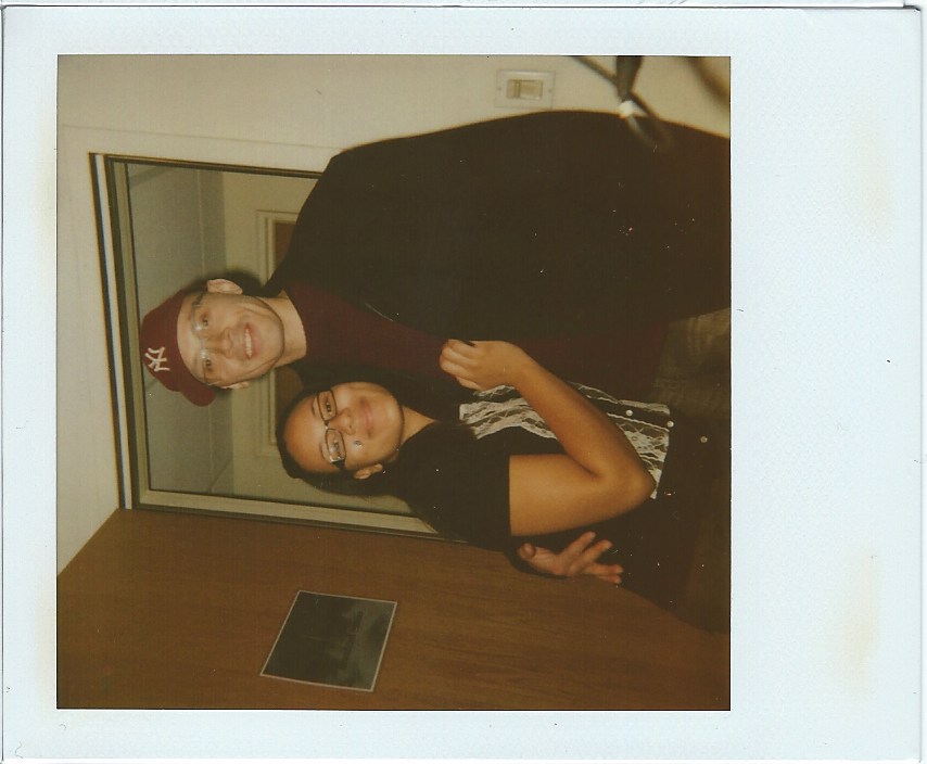 Studio polaroid from The Positive Mind