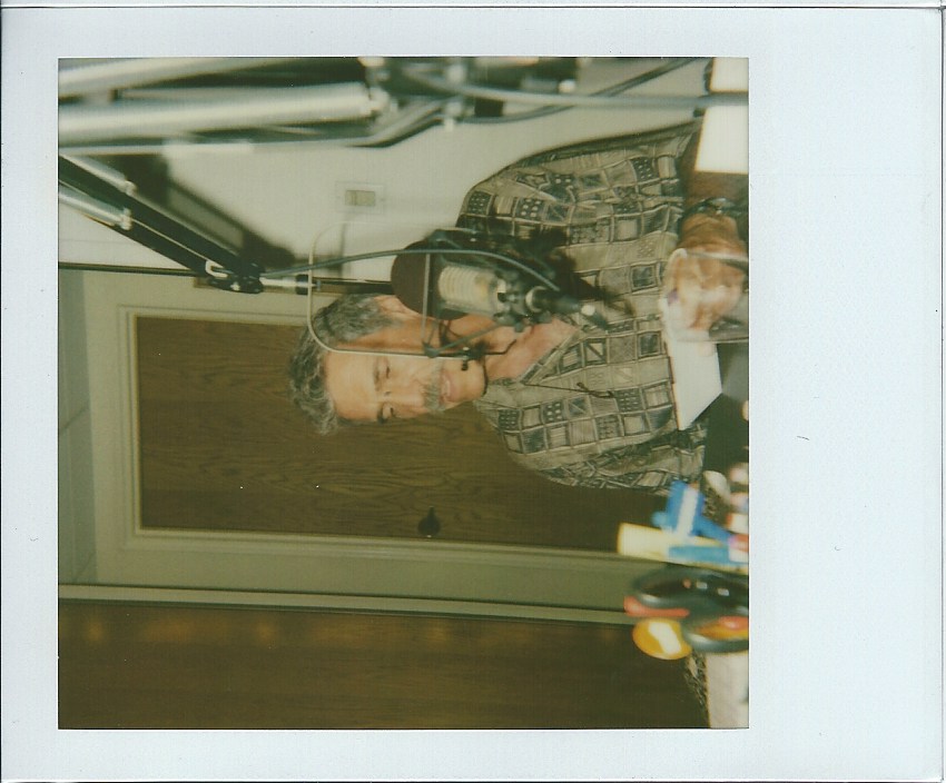 Studio polaroid from The Positive Mind