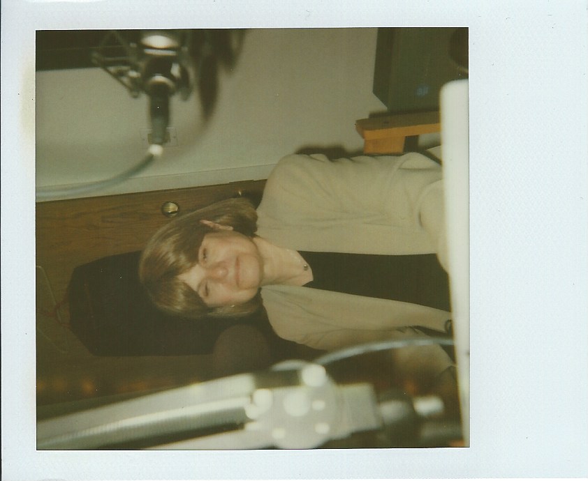 Studio polaroid from The Positive Mind