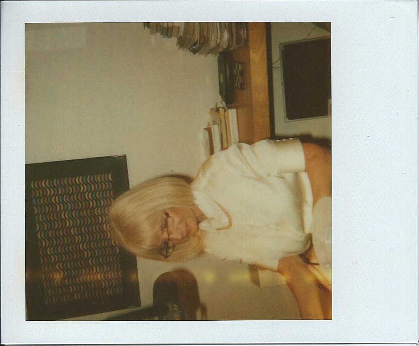 Studio polaroid from The Positive Mind