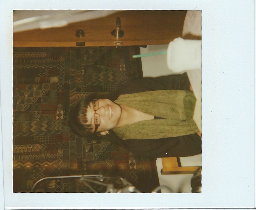 Studio polaroid from The Positive Mind