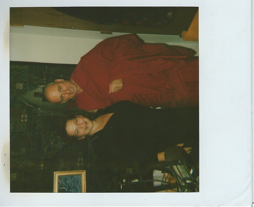 Studio polaroid from The Positive Mind
