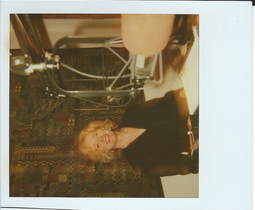 Studio polaroid from The Positive Mind