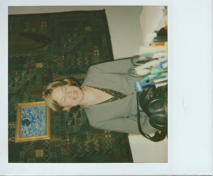 Studio polaroid from The Positive Mind