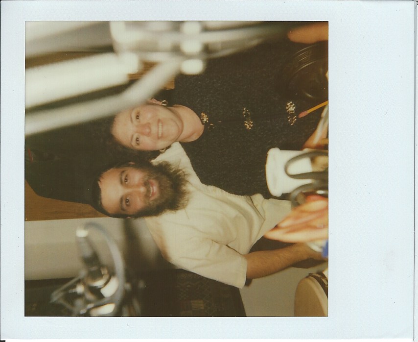 Studio polaroid from The Positive Mind