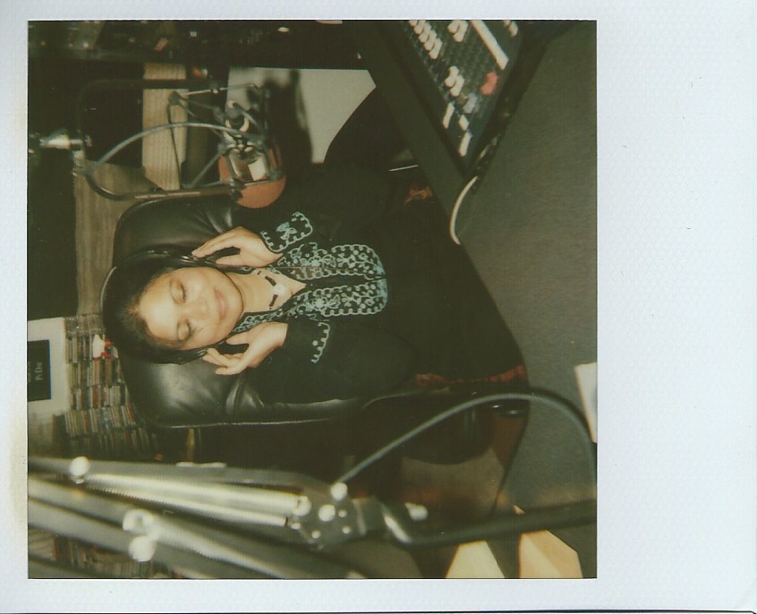 Studio polaroid from The Positive Mind