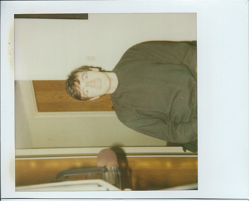 Studio polaroid from The Positive Mind
