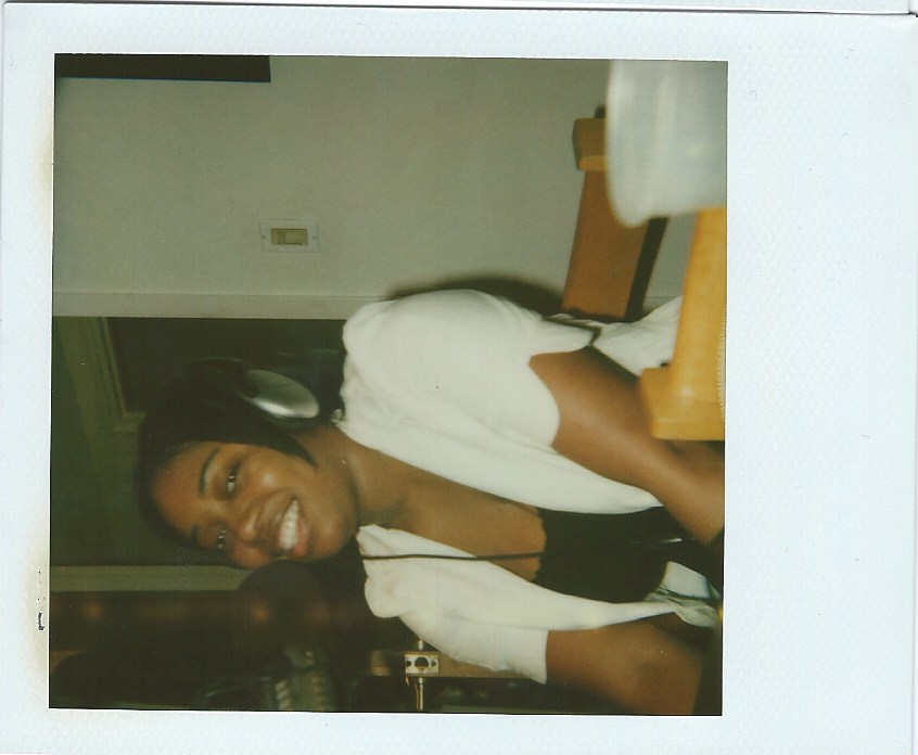 Studio polaroid from The Positive Mind