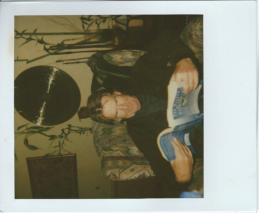 Studio polaroid from The Positive Mind