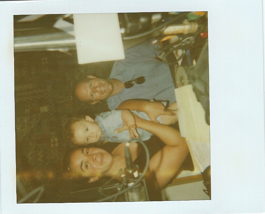 Studio polaroid from The Positive Mind
