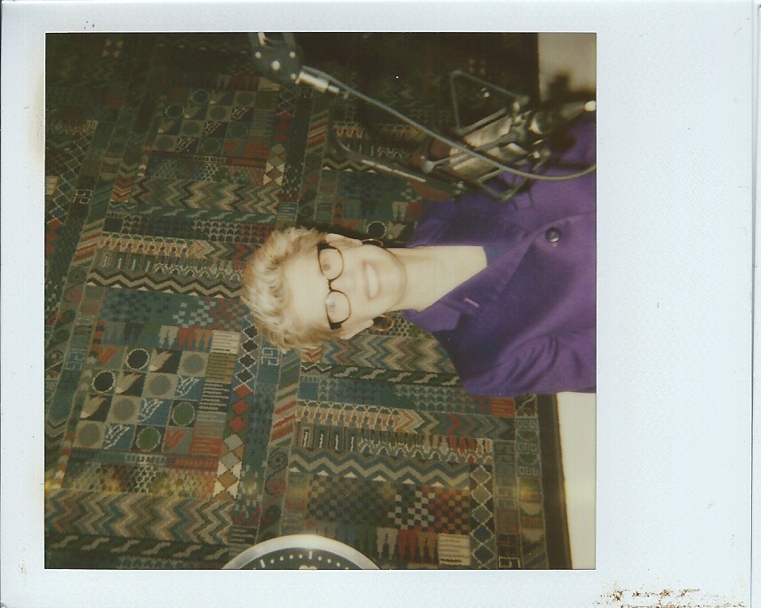 Studio polaroid from The Positive Mind