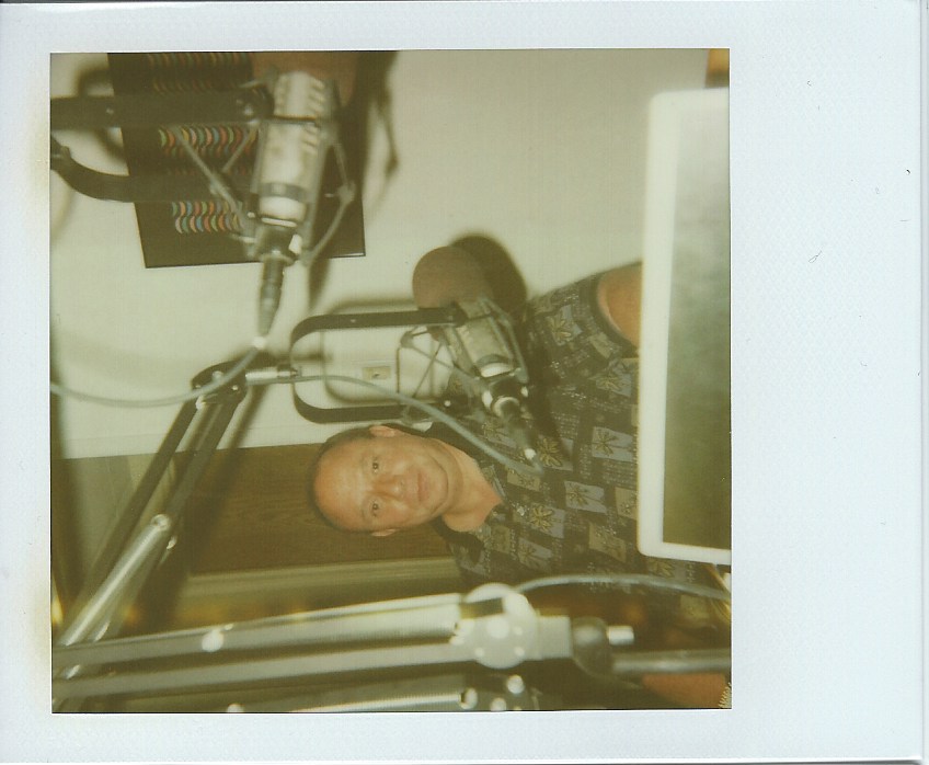 Studio polaroid from The Positive Mind