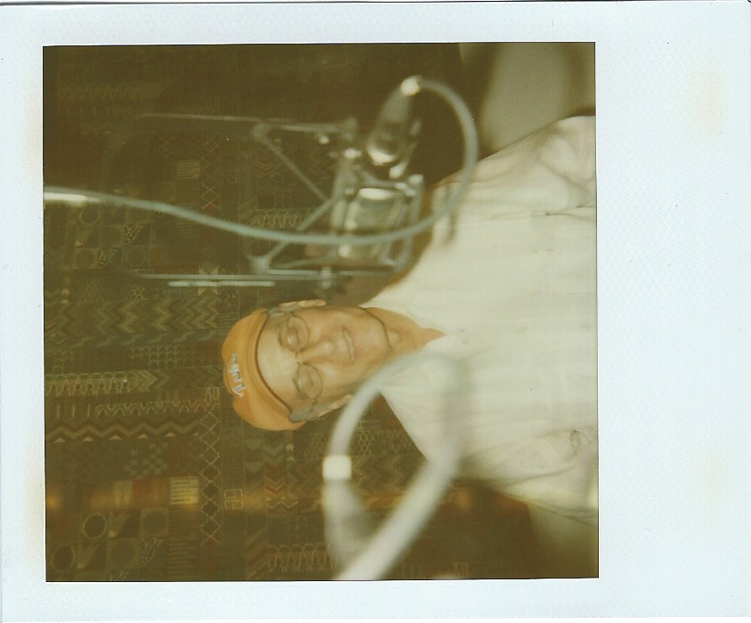 Studio polaroid from The Positive Mind